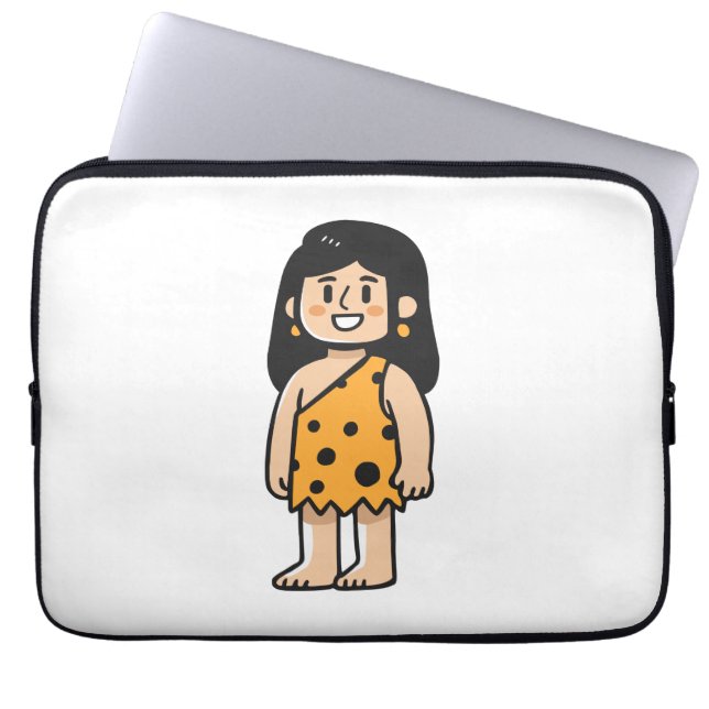 Oona grottkvinna laptop fodral (Framsidan)