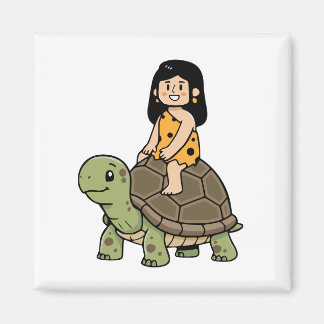Oona och sköldpaddan magnet
