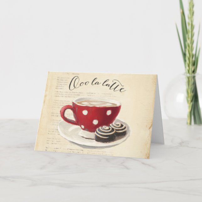 Ooo La Latte Helgkort (Framsida)