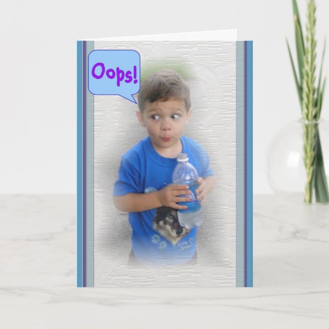 Oooops! Kort (Framsida)