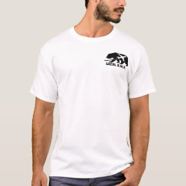 OoP - Framsida och bak - Svart på ljusskjortor T Shirt