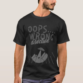 Oops felriktning t shirt