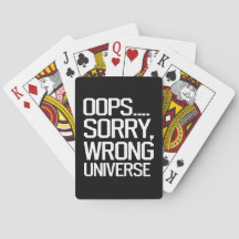 Oops, Förlåt - fel Universe