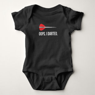 Oops I Darry Funny Dart Player Arrow Joke T Shirt