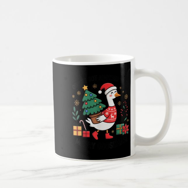 Oops I Got Another Tree Merry Goosemas  Kaffemugg (Höger)