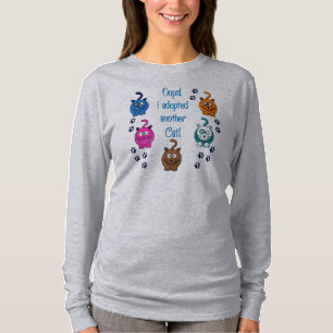 Oops! Jag adopterade en annan katt! Kvinna Tee Shirt