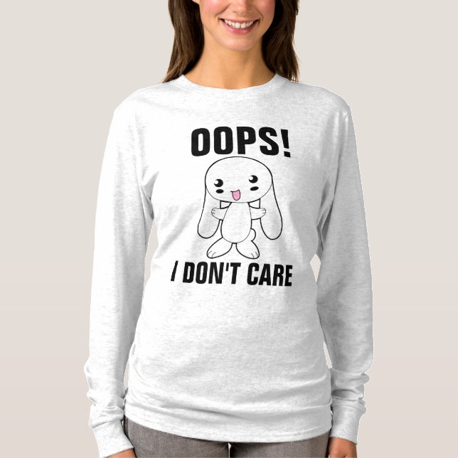 OOPS! Jag är inte rädd för T-Shirts. T Shirt (Framsida)