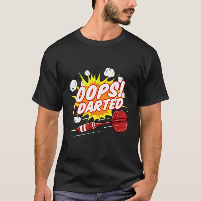 Oops jag Darart Team T-Shirt (Framsida)