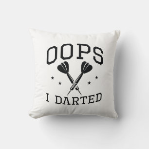 Oops jag Darted Kudde