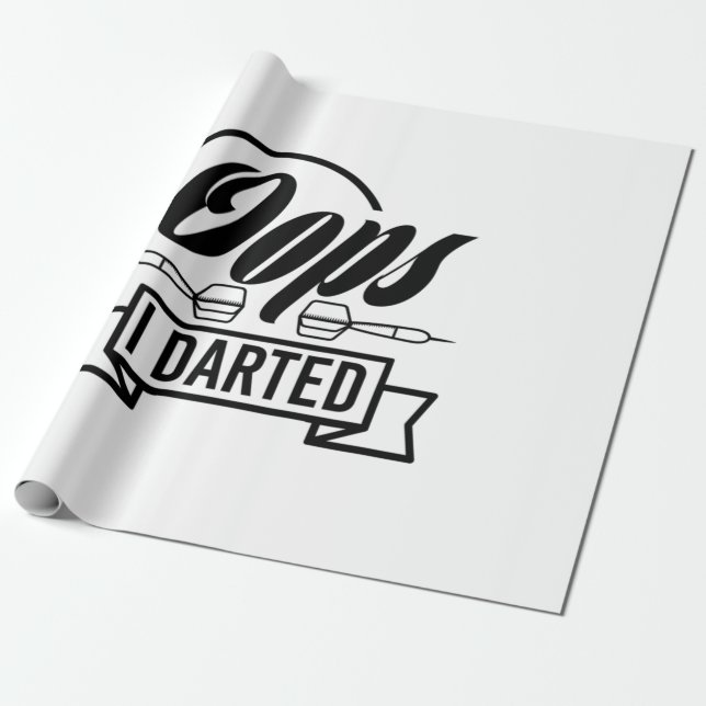 Oops jag Darted Presentpapper (Utrullad)