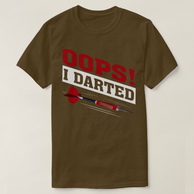 Oops jag darvred.. t shirt (Design framsida)