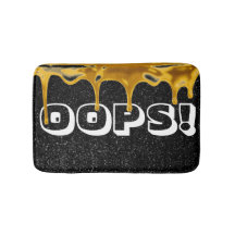 OOPS! Lönsam Gnistra för färgspill Bath Mat