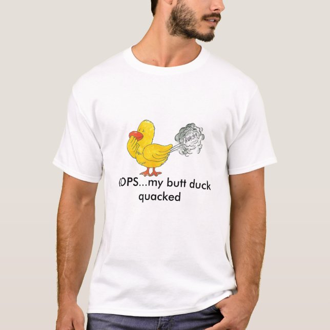 OOPS… min snattrade ändaanka T Shirt (Framsida)