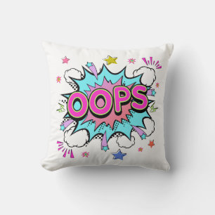 Oops pop Art Explosion Kudde