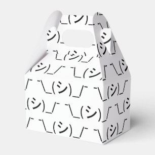 Oops Shrug Emoticon ¯\_(シ)_/ förmodjapanska Ka Presentaskar