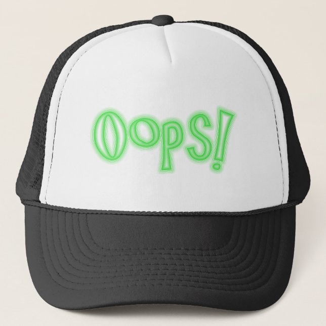 Oops! Truckerkeps (Framsida)