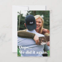 Oops vi gjorde det igen i Gravid