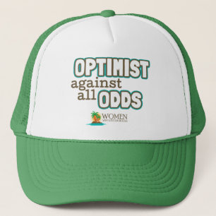 Öoptimistlock (grönt) truckerkeps