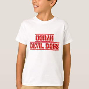 Oorah djävulenhundar t shirt