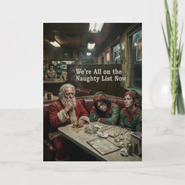 Oordentliga Tomtenissar Diner Mörk Humor Kort