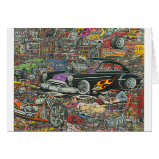 Oorganiserad salighet hälsningskort