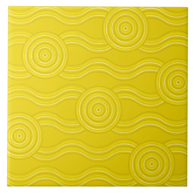 Ooriginell konsthög kakelplatta (Framsidan)