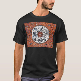 Ooriginella stjärndiagram, jord tee shirt