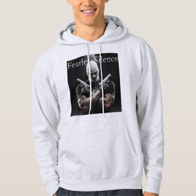 Oöronlös tystnad hoodie (Framsida)