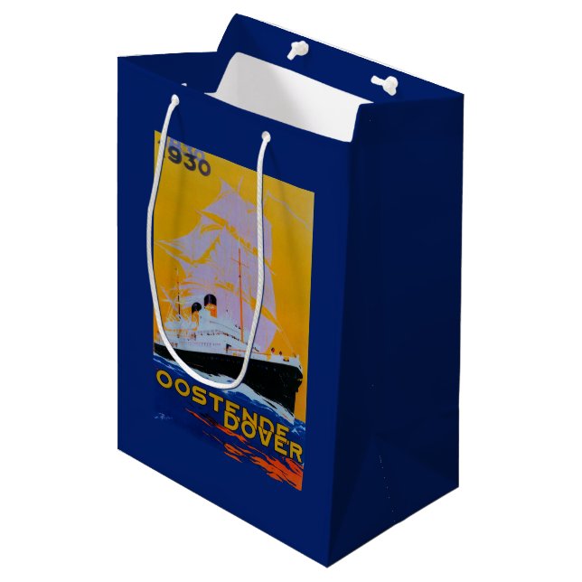Oostende Dover vintage PosterEurope (Framsidan Vinklad)