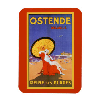 Oostende drottning av stränder 1920-talets skönhet magnet