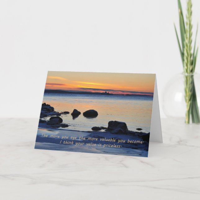 Oöverträffad ålder kort (Framsida)