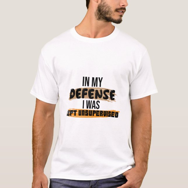 Oövervakad Kaosläge T Shirt (Framsida)