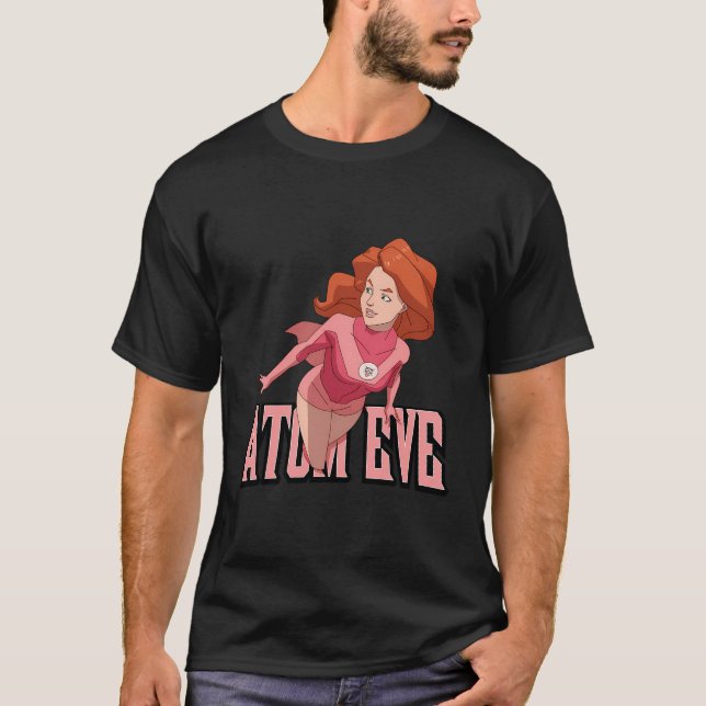 Oövervinnlig Animerad - Atom Kväll T Shirt (Framsida)