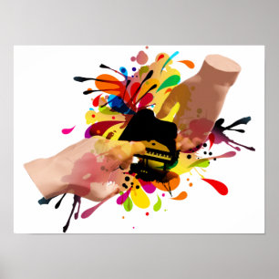 Oövervinnligt Poster