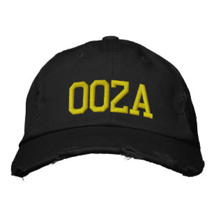 OOZA EMBROIDERED BASEBALL CAP BRODERAD KEPS