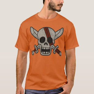 OP 25 Flagga av Red Hair Pirater T Shirt
