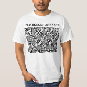 op-art2copy Psychedelic konstklubb T-shirt