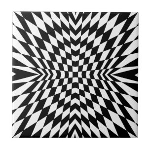OP -Art #10 på Emporio Moffa Kakelplatta