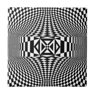 OP -Art #12 på Emporio Moffa Kakelplatta