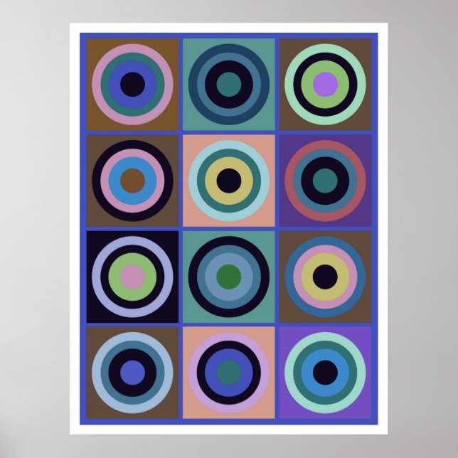 Op Art #21 Poster (Framsidan)