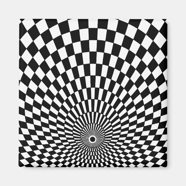 OP -Art #2 på Emporio Moffa Magnet (Framsidan)