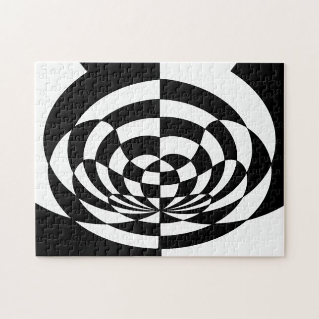 Op Art 2 Pussel (Horisontell)