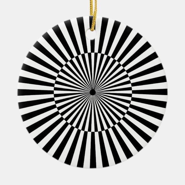 OP -Art #3 på Emporio Moffa Julgransprydnad Keramik (Framsidan)