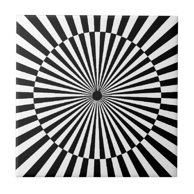 OP -Art #3 på Emporio Moffa Kakelplatta (Framsidan)