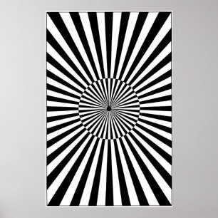 OP -Art #3 på Emporio Moffa Poster