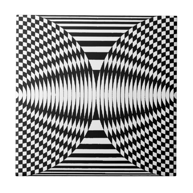 OP -Art #5 på Emporio Moffa Kakelplatta (Framsidan)