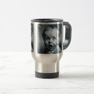 Op Art Baby Travel/Commuter Mugg, 15 oz Resemugg