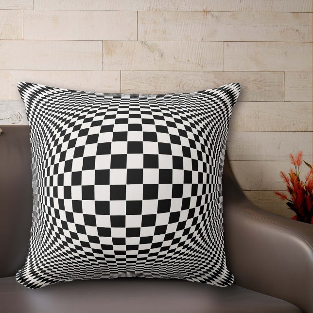 OP Art Kudde (Op Art Throw Pillow)