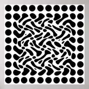 Op Art-Poster Poster