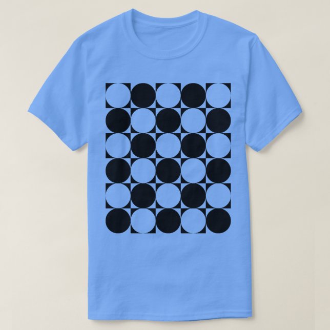 Op art-punkter t shirt (Design framsida)
